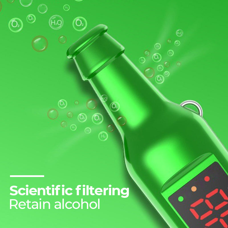 Portable Breath Alcohol Tester for Personal & Professional Use
