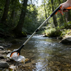 Folding Grabber Reacher Tool with Rotating Jaw & Magnetic Tip