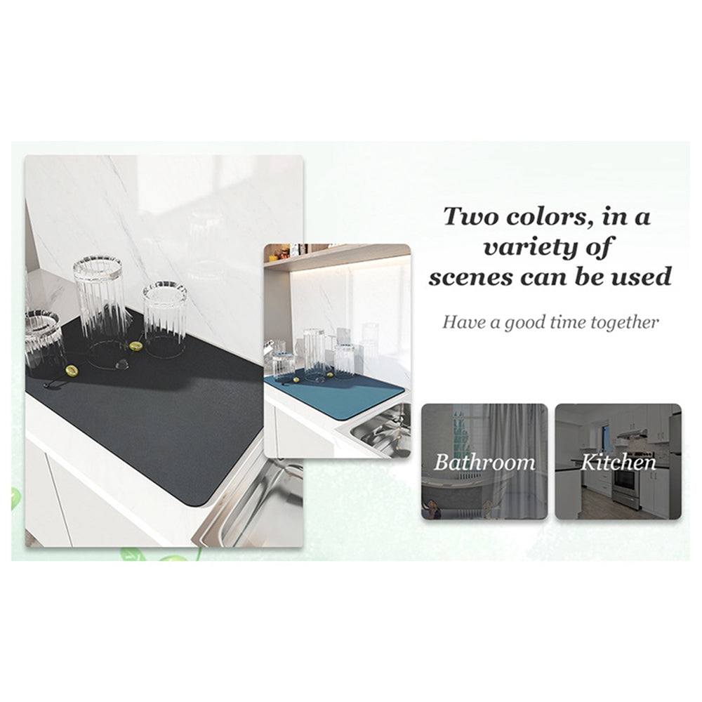 Kitchen Super Absorbent Draining Mat