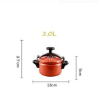 Uncoated Explosion-Proof Pressure MIni Cooker